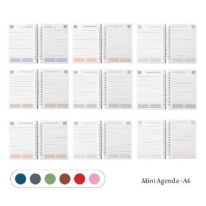 Kit  Agenda 2025 Topázio 1DDP/2DDP - Arquivo Digital